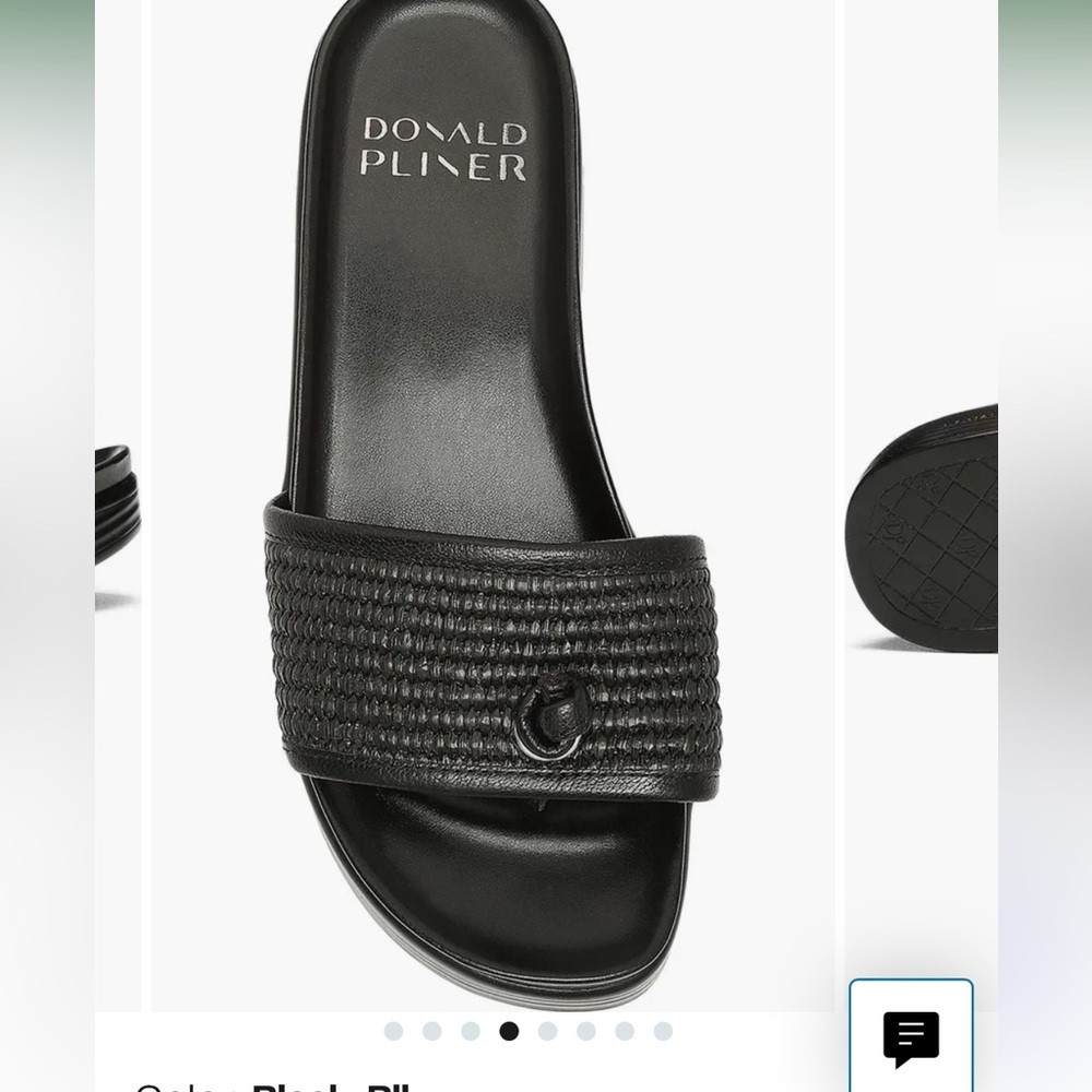 Donald Pliner Farrah Platform Sandals size 7.5 NWOB